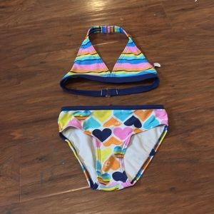Girls two piece swimsuit